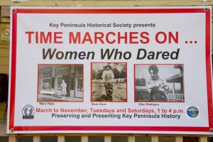 KPHS - Time Marches On Women Who Dared Exhibit Flyer